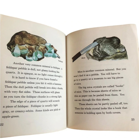 Vintage children’s text book “ Rocks and minerals “ a California series - Picture 6 of 8